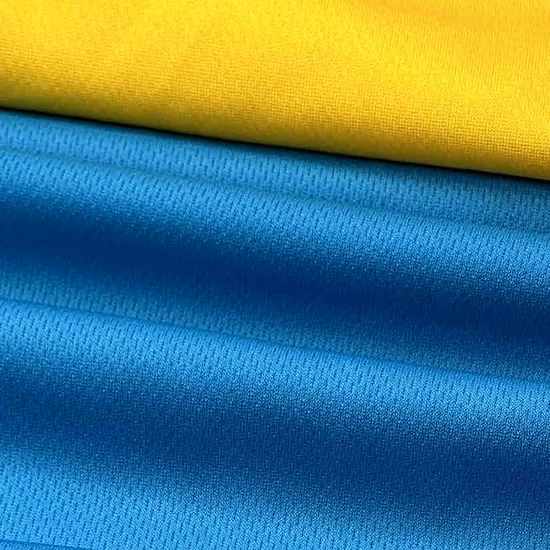 160GSM Dry Fit 100% Polyester Birdeye Bird Eye Mesh Fabric for Sportswear Sport Shirt